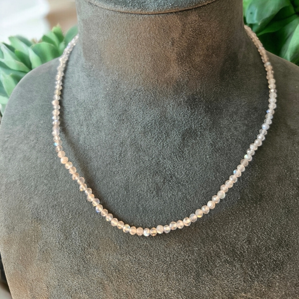 Labradorite Beaded Necklace